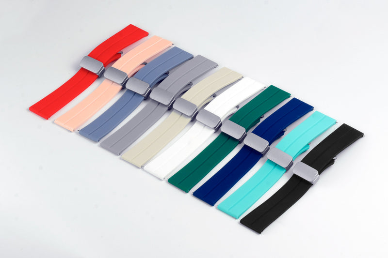 Under The Cuff Silicone MAG-FIT magnetic silicone watch strap