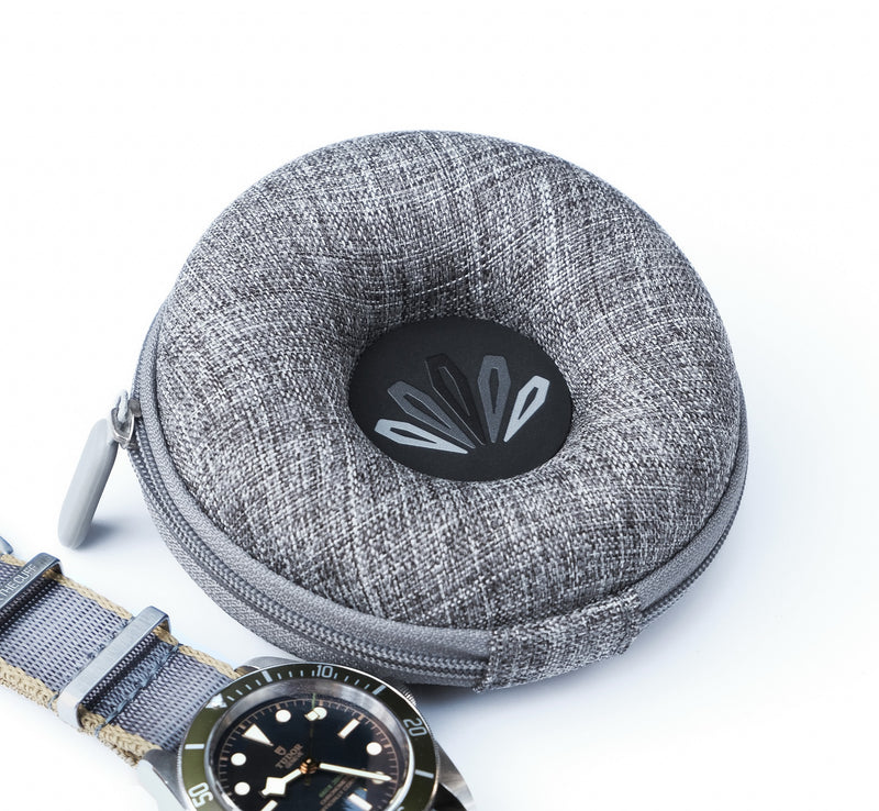 Under The Cuff single watch hard shell travel case
